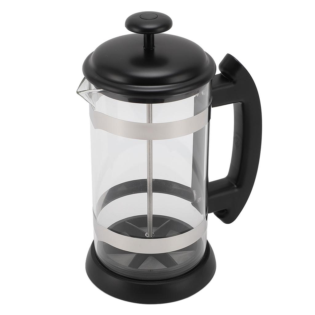 French Press Glass Stainless Steel 1000ML French Press Coffee Maker for Home Tea Brewing