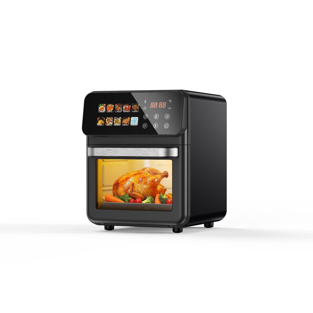 2026 Multifunctionele Elektrische Airfryer met Grote Capaciteit (10L) en Kleurenscherm