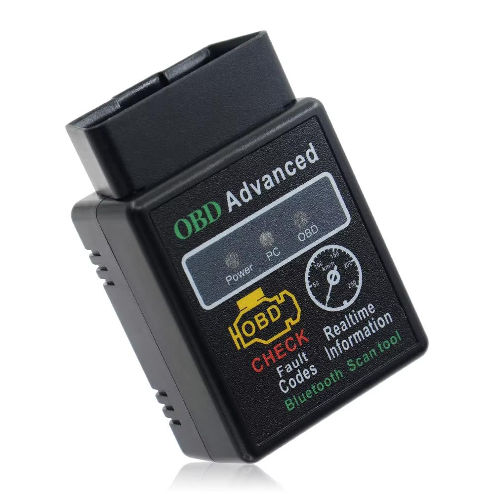 HHOBD Chip 25K80 Version 1.5 ELM327 HH OBD Advanced OBDII OBD2 Bluetooth Mini ELM327 Auto CAN Wireless Adapter Scanner
