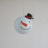 Santa Claus Christmas Hanging Ornaments DIY Folding Lantern Ball Christmas Paper Lantern  Xmas