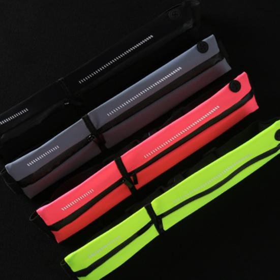 Sport Fanny Pack Double Pockets Large Capacity Multifunctional Waterproof Adjustable Storage Bag Portable Unisex Phone Holder Running Waist