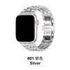 Hot Selling Watch Accessories Stainless Steel Chain Band Replacement Smart Watch Band for Apple Watch Series 8/9/10/11/Ultra/SE