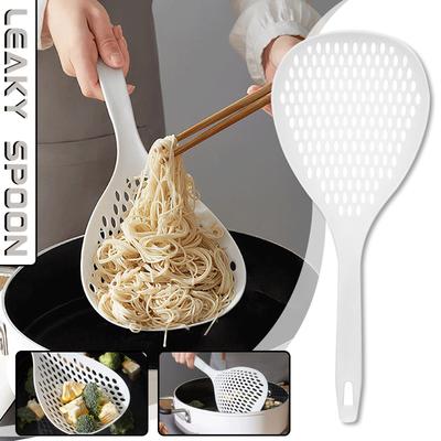 Household High Temperature Resistant Large Colander Kitchen Long Handle Non- Fishing Spoon
