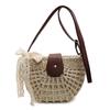 High-end Literary Niche Hollow Straw Bag Leisure Foreign Style Seaside Vacation Beach Messenger Bag