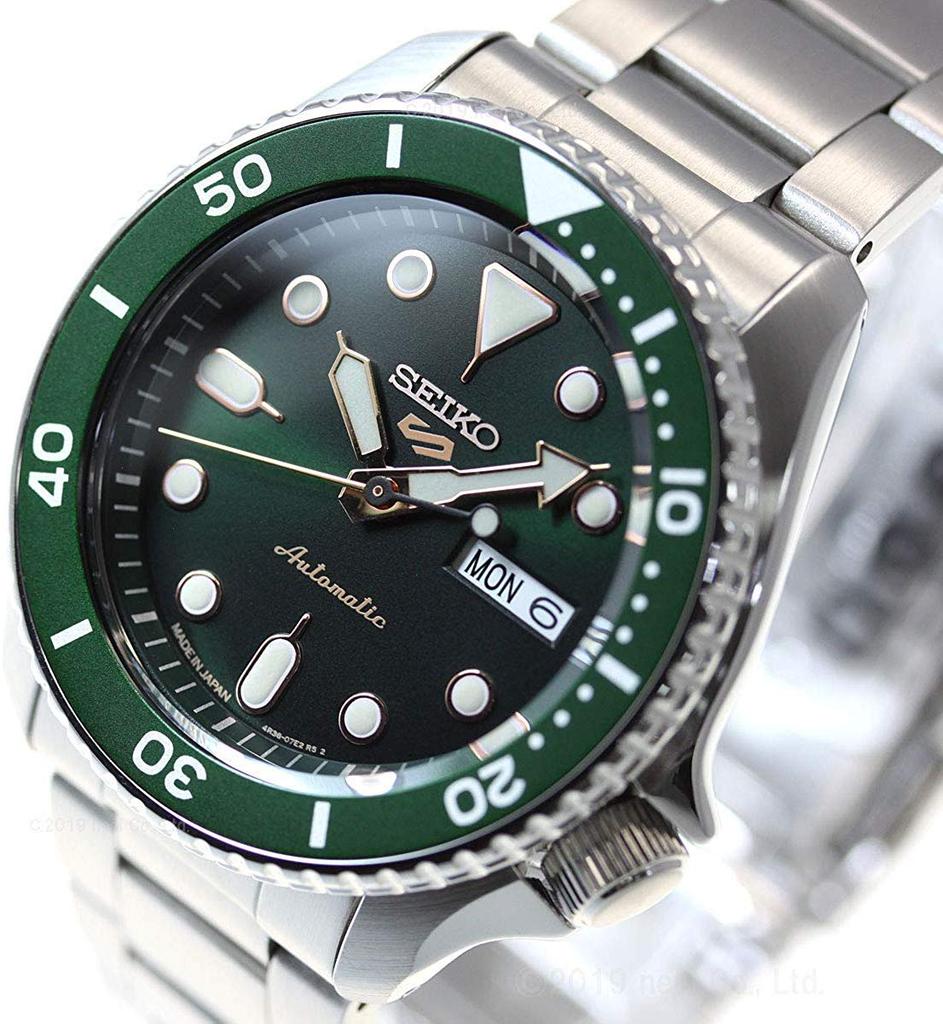 [SEIKO] SEIKO 5 SPORTS Automatic Mechanical Limited Distribution Model Watch Men's SEIKO Five Sports Sports SRPD63K1 Green