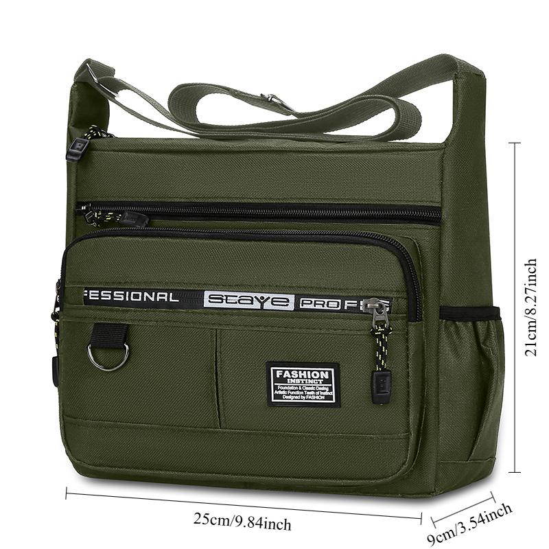 Pánská taška přes jedno rameno Módní sběratelská úložná taška Tašky přes rameno Obchodní volnočasová úložná dámská crossbody taška Pánská taška přes rameno