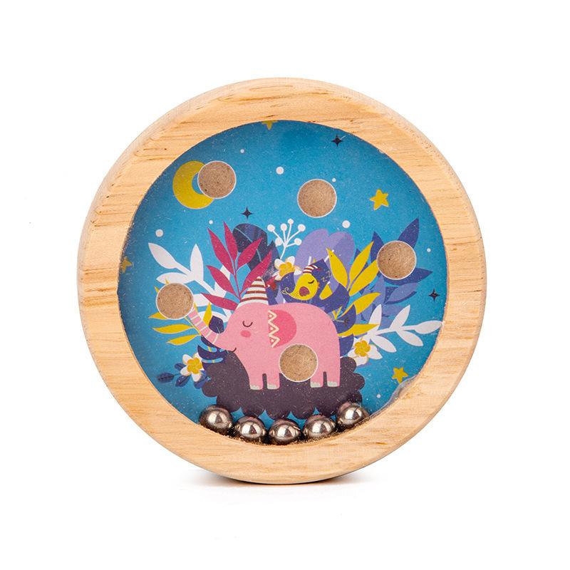 Toddler Toy Car Balanced Bead On The Bead Maze Wood Toys Children's Educational Focus On Training Intelligence Development Toys4 Counting Frame