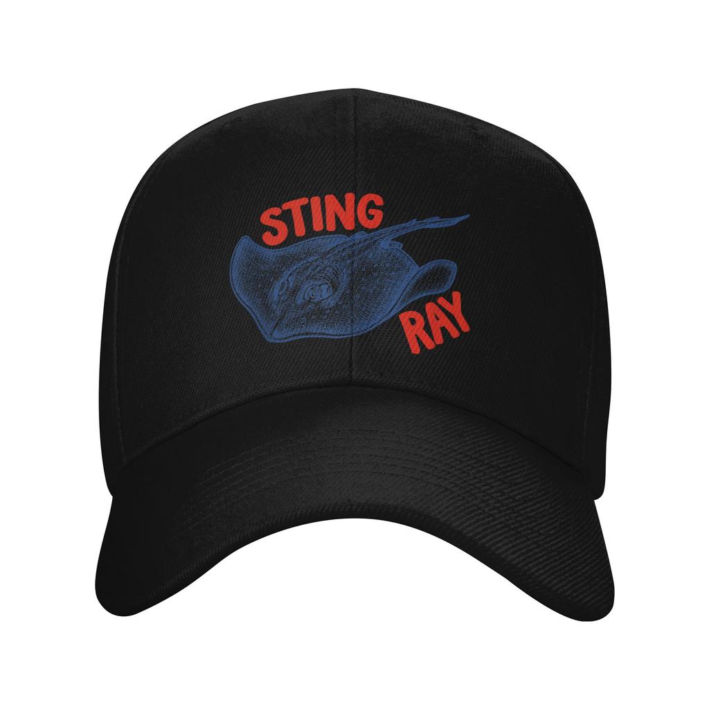 Summer Sting Ray Singray Baseball Cap  Running Hippie Street Style Print Sun Trucker Hat FeUnisex Unisex Breathable Baseball Caps