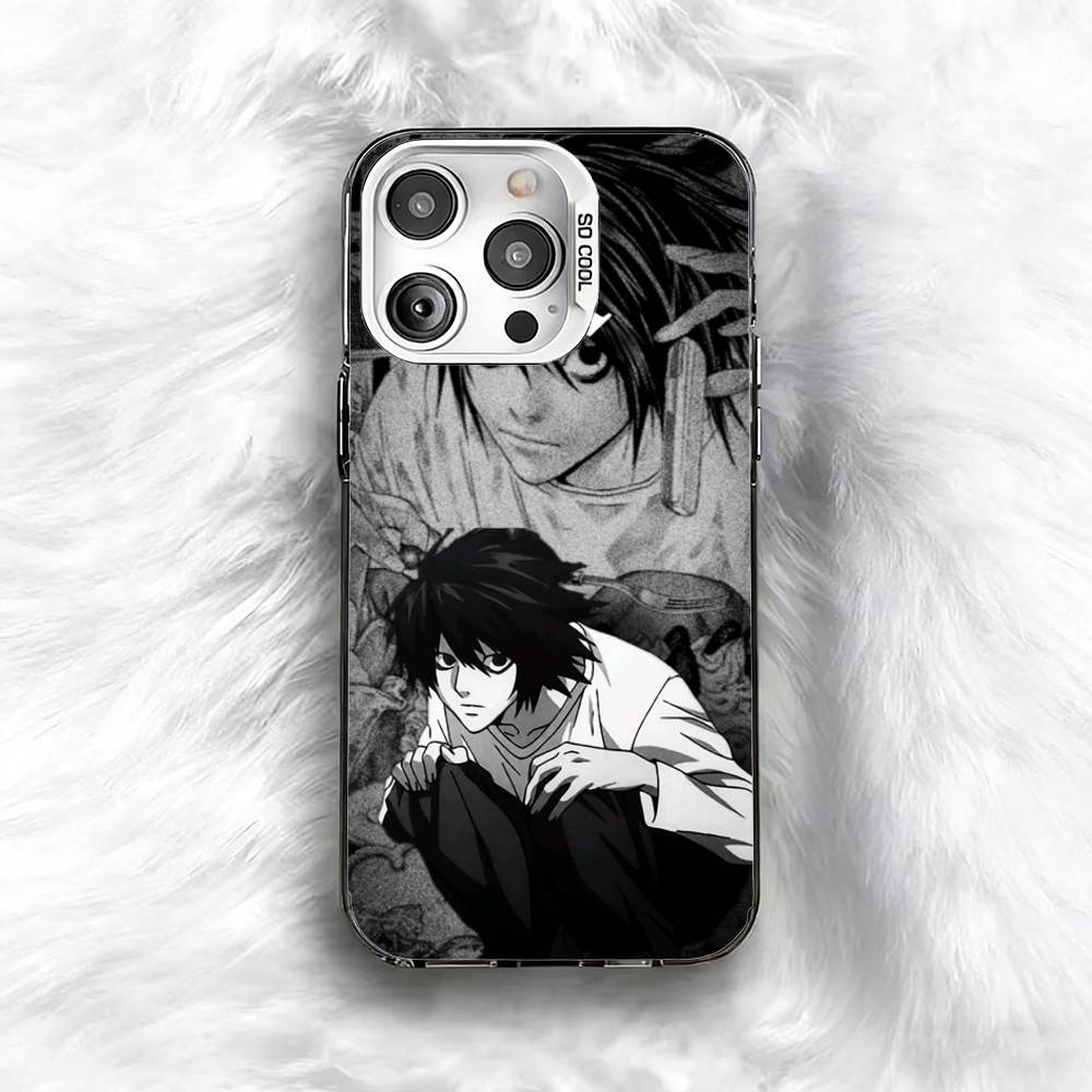 

Classic Death NoTe Phone Case For iPhone 16 17 15 14 12 13 Pro Max Black Color Shockproof Cover iPhone16se4