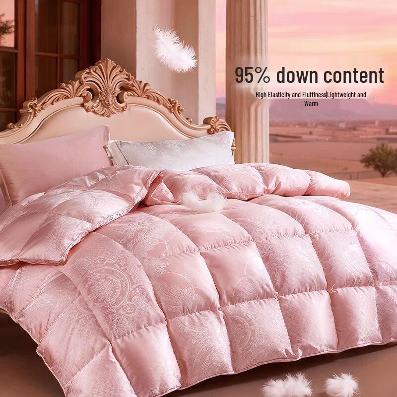 FUANNA 95% White Goose Down Winter Quilt