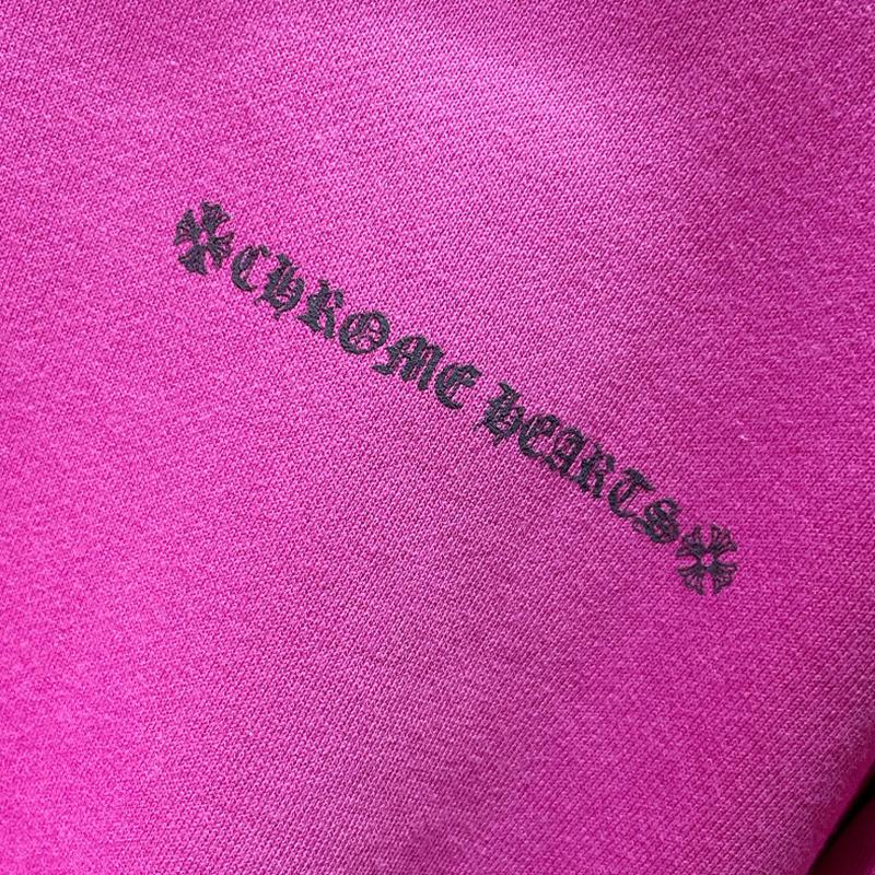 8395 CHROME HEARTS 2025 New Spring and Autumn Plus-size Thin Style Classic Style Logo Hooded Sweatshirt for Couples