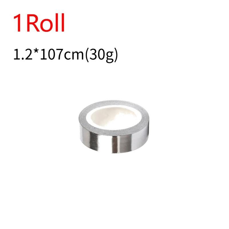 1/2Roll High Density Lead Self-Adhesion Golf Club Lead Tape 30g 50g 100g For Wood Iron Putter Wedge Clubs Head Tennis Lead Tapes