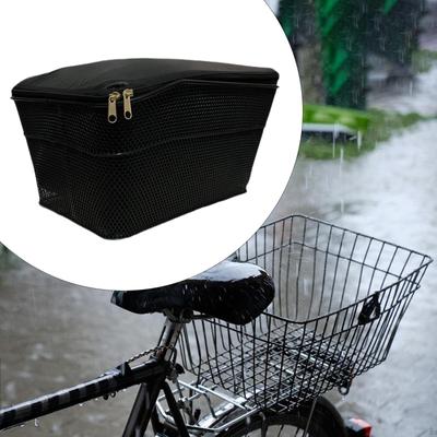 Bike Rear Basket Luggage Rack Large Capacity Sundries Organizer Cargo Bicycle