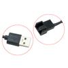 USB to 4Pin Fan Convert Cable with Adjust Switch PWM 5V to 12V Boots Cable USB Sleeved PC Fan Power Adapter USB 3pin Connector