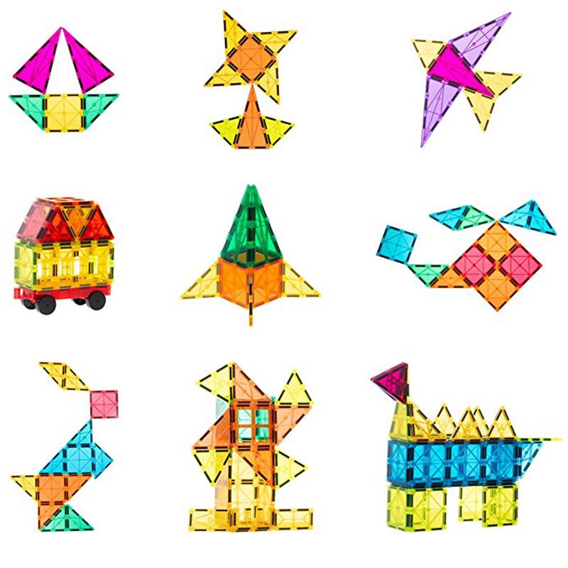 120-Piece Strong Magnetic Building Blocks Educational Toys for Kids