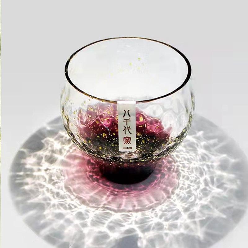 Japanese-style Yachiyo Starry Sky Cup Glass Creative Home Restaurant High-value Water Glass XO Whiskey Glass Teacup 250ml