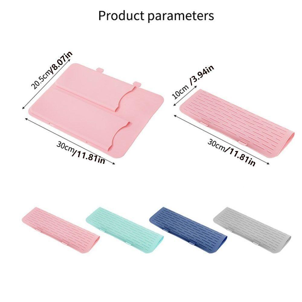 New Silicone Hair Curling Wand Cover Heat Insulation Anti-scald Hair Curling Iron Storage Bag Curling Iron Insulation Mat Travel