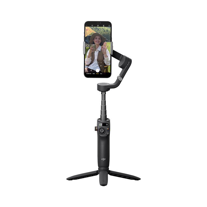 DJI Osmo Mobile 6 Håndholdt Gimbal: Intelligent treakse stabilisering med uttrekkbar design