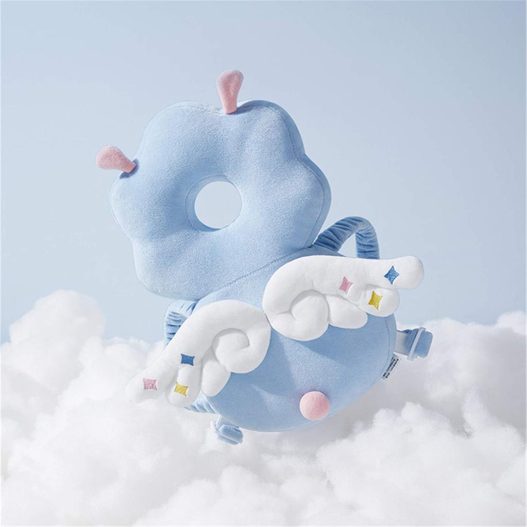 Sonriia Baby Kopf-Rucksack mit Sturzschutz und verstellbarer Schulter für Babys ab 5 Monaten und Sicherheits-Babyparty-Geschenk-Schutz, Anti-Stoß-Kissen,