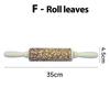 Wooden Christmas Rolling Pins Rock Snowflake Elk Embossing Baking Tool Cookies Biscuit Fondant Cake Patterned Roller Dropship