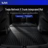 Tesla Model Y Front & Rear Trunk Mats - Full Coverage Interior Accessories