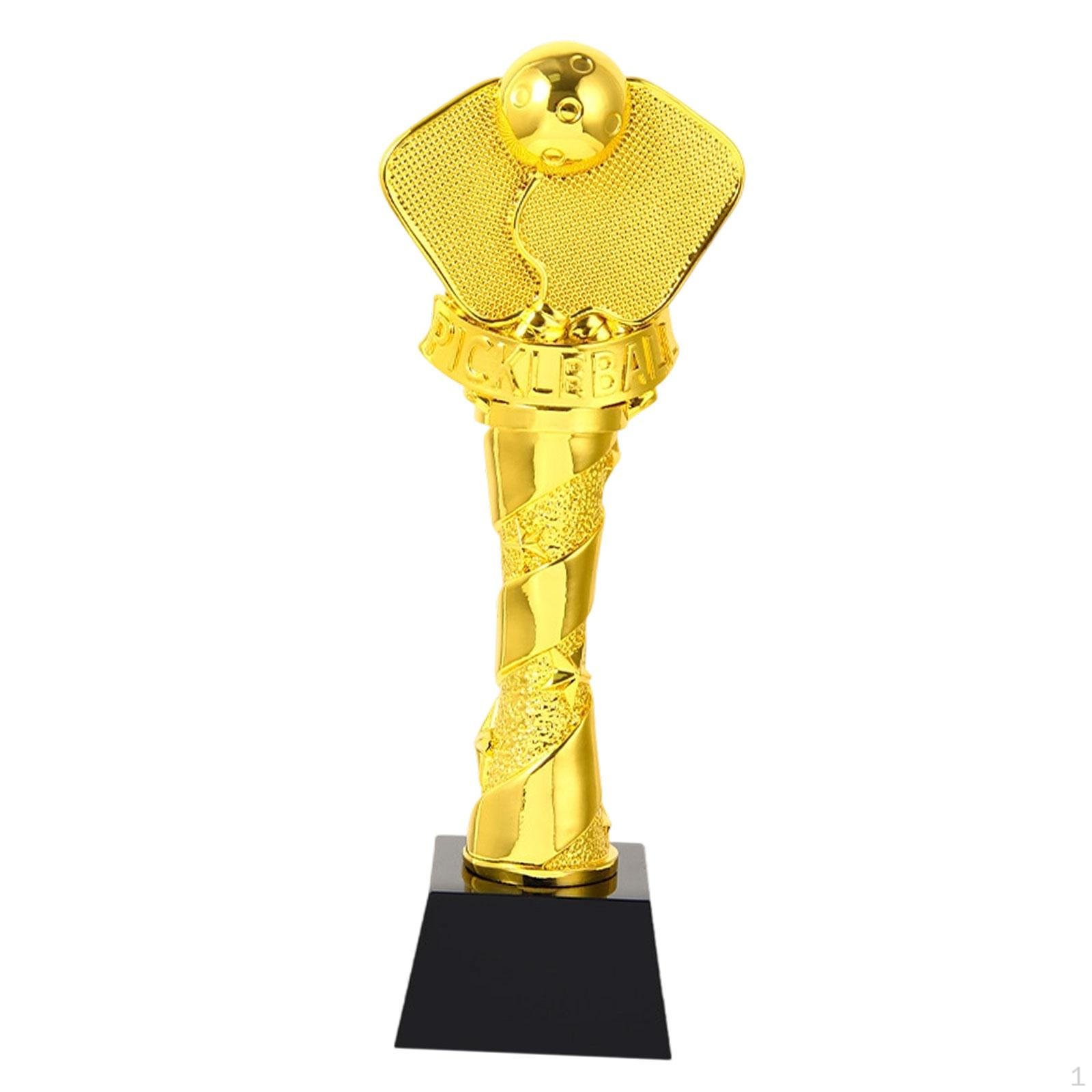 

Trophy Award for Sports Tournaments Funny Winning Prize Cup Pickleball Competitions золотий