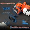 Compact Multi-Functional Electric Chainsaw and Angle Grinder for Woodworking