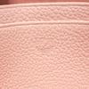 Used MCM Visetos Shoulder Pouch Shoulder Bag Leather Pink Used Women
