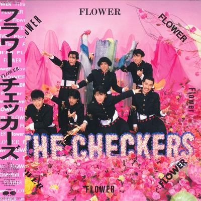 LP-Platte CHECKERS - Flower C28A0481 CANYON 1986 Japan Obi Japanischer Pop/Rock Gebraucht