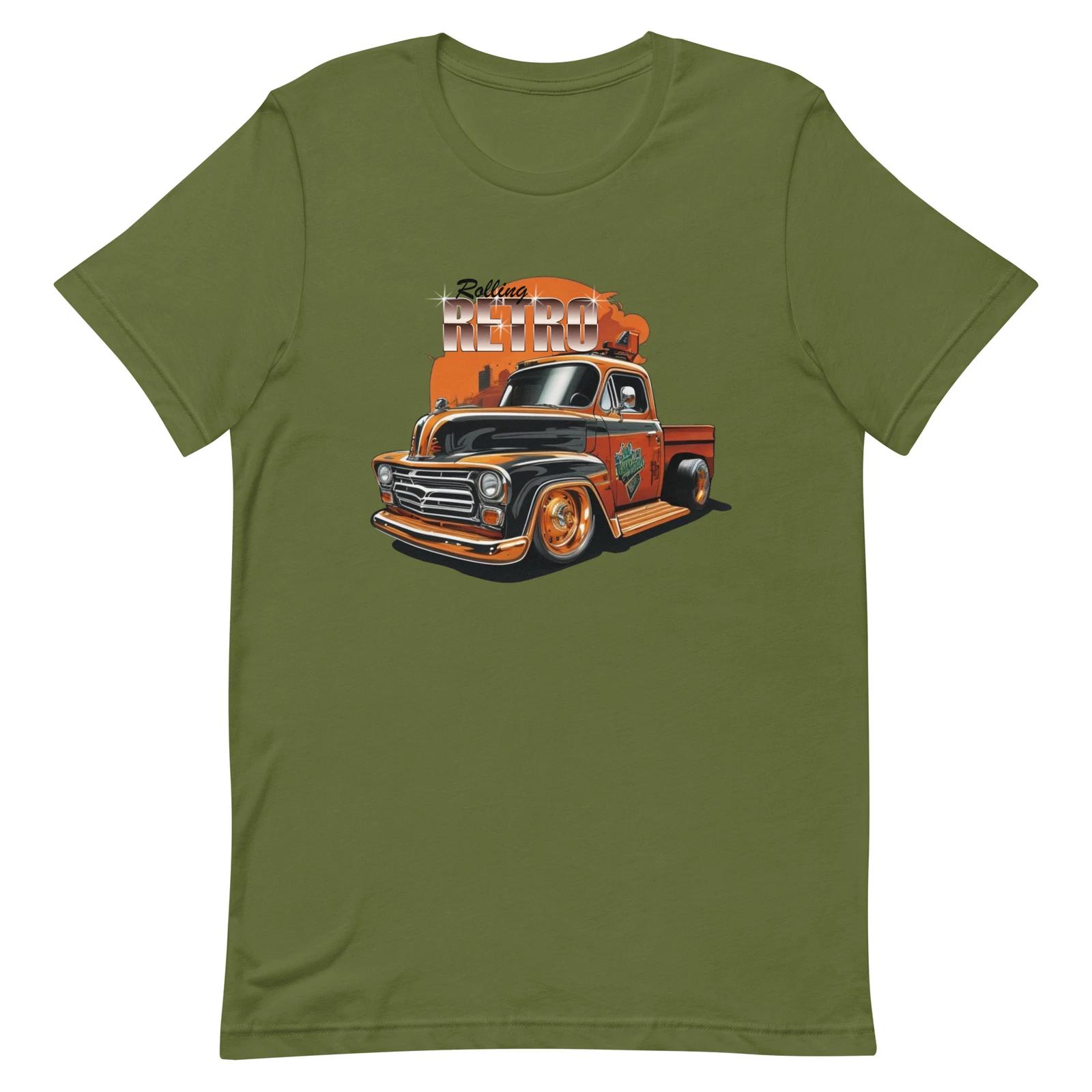 Rolling Retro Low Rider Pick Up Truck Unisex Children s Children s T Children s T-shirt 150