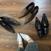 Fashion Bailamos Women Luxury Flats  Fashion Pointed Toe Loafers Ladies 2024 New Black Ballet Flat Shoes Moccasins