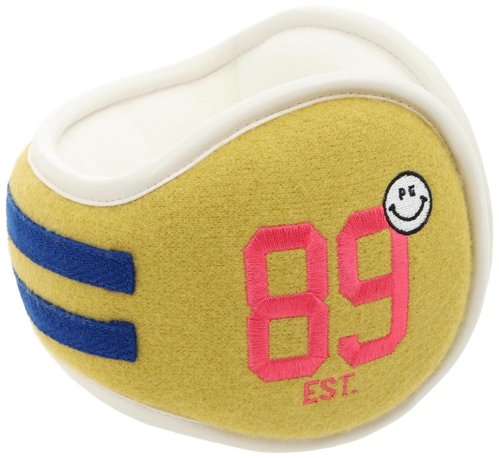 PEARLY GATES Unisex Melton Fleece Earmuffs, 053-4183111, 060_Yellow, FR