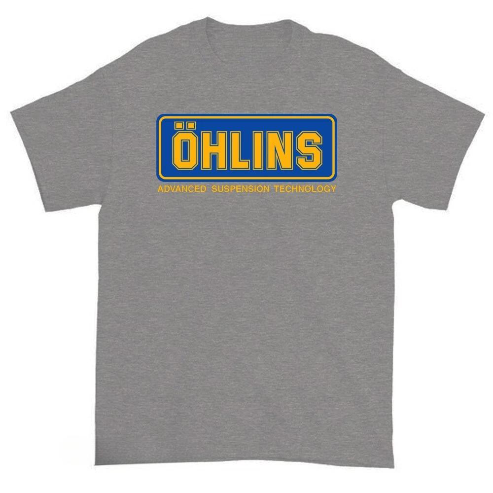 2026 New Ohlins Shock Logo Unisexs Funny TShirt Usa Size S4xl HighEnd Luxury Unisex Style Both Of Unisex And Unisex