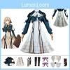 Stunning Violet Evergarden Cosplay Costume Set For Women At Halloween Party