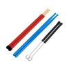 7pieces Drumsticks Bamboo Steel Wire Brushes Stick and Velvet Bag Retractable