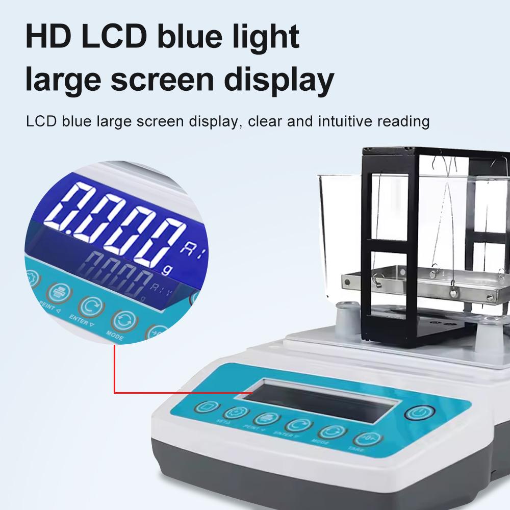 Gold purity tester for jewelry industry, banks, pawnshops, gold industry 110-220V 300g 0.01g