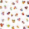 50Pcs/Set Ins Bottle Flowers PET Stickers Waterproof DIY Fashion Doodle Decals Stickers