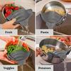 Escorredor de Massa de Silicone LsCook com Boca Larga