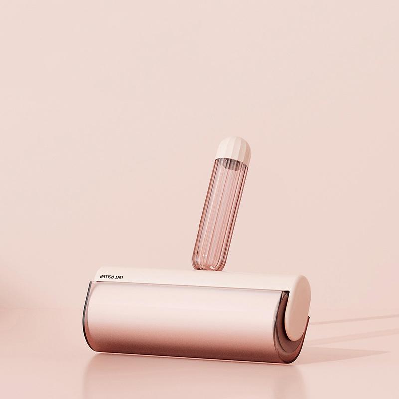 Type Tearable Roll Paper Hairs Sticky Roller Dust Pet Hair Remover Brush Clothes Carpet Lint Cleaning Replaceable Core