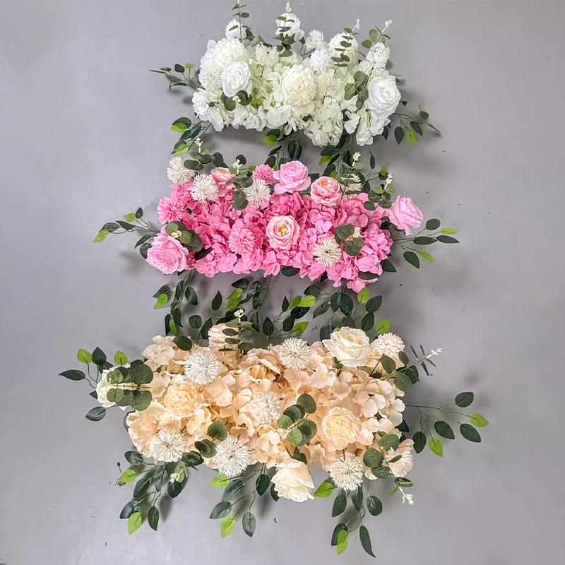 Cross-Border Wedding Artificial Flower Arch Decor for Aisle and Site Decoration