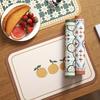 Washable Leather Placemats Wipe-Clean PVC Table Mats for Kitchen, Dining Room & Outdoor Use