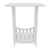 Narrow End Table 23 Tier Design for Books and Decorative Items Storage