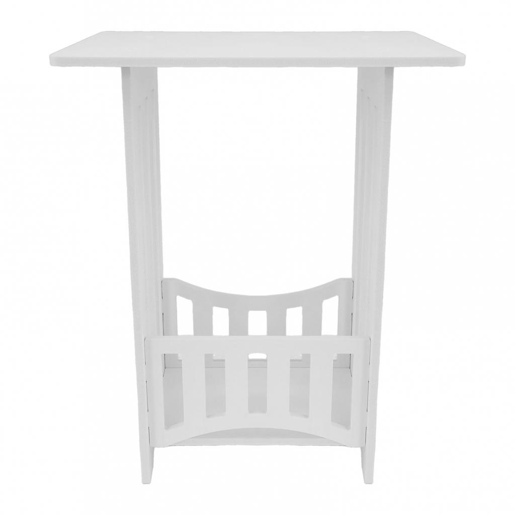 Narrow End Table 23 Tier Design for Books and Decorative Items Storage