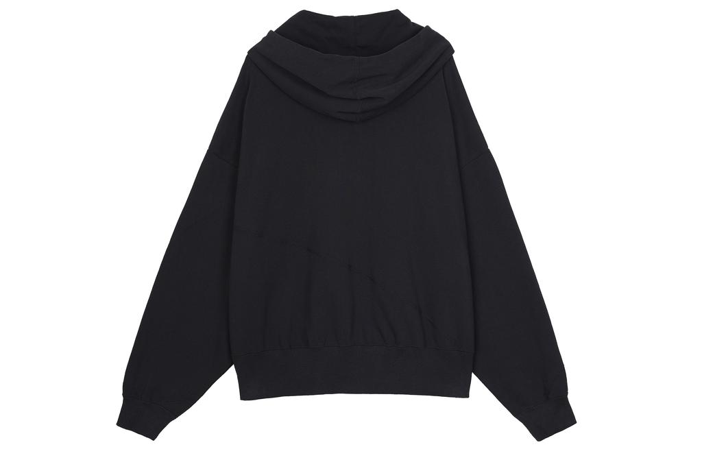 Nike Sweatshirts Women's Black Hooded Moderate Regular DC5281-010