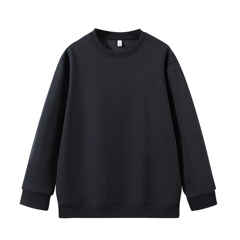 Unisex Loose Long Sleeve Crew Neck Sweatshirt For Autumn Winter