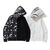 Trendy APE Hooded Sweatshirt - Shark Camouflage Zipper Jacket, Parent-Child Version