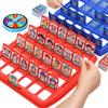 Guess Who Board Game Card Game, Kids Educational Toys, Family Interactive Brain Teaser Desktop Game for Children and Adults