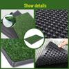 Indoor Dog Toilet Grass Mat with Replaceable Waterproof Urine Pad