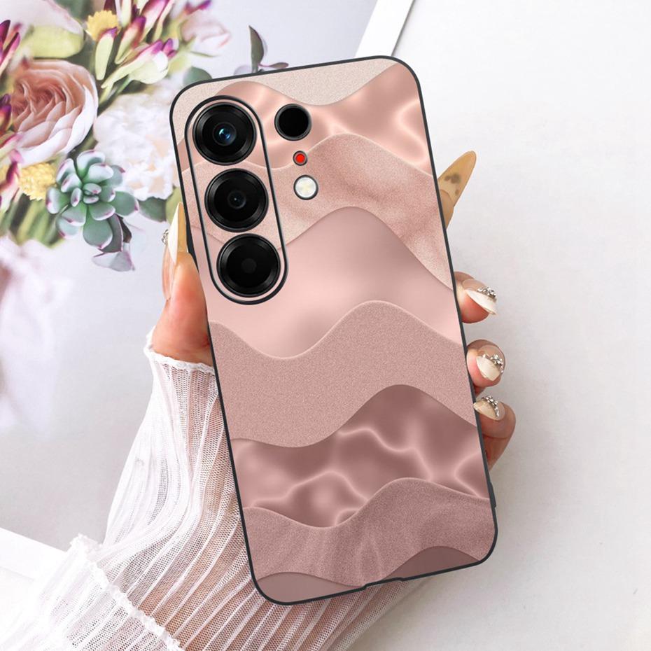 

Модный Чехол для Телефона с Буквой Для Tecno Camon 50 4G Задняя Крышка Для Tecno Camon50 4G CN5 Мягкие Черные Силиконовые Чехлы Camon 50 4G