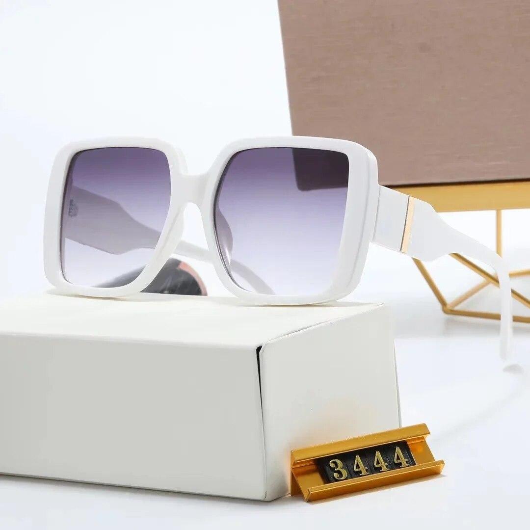 

Модные винтажные квадратные солнцезащитные очки для женщин и мужчин, роскошные брендовые дизайнерские солнцезащитные очки в большой оправе с градиентом для женщин, солнцезащитные очки для вождения и путешествий белый